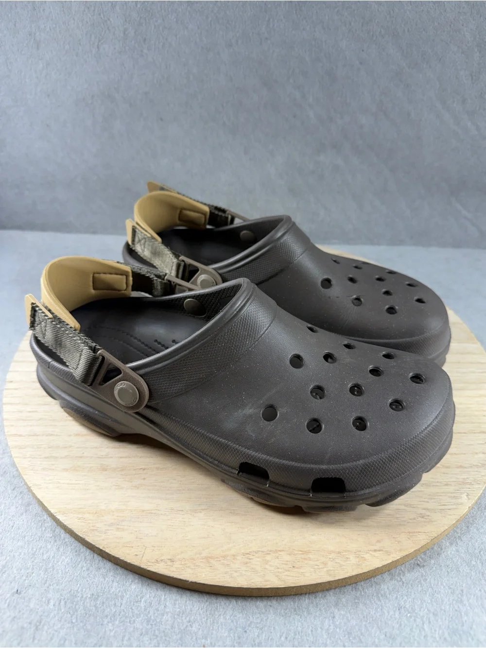 Crocs Classic All Terrain Clog Espresso Brown Mens Size 8 Womens 10